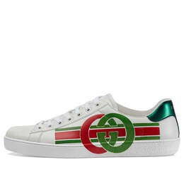 Кроссовки ace 'interlocking g' Gucci, белый 576136-a38v0-9062 | white
