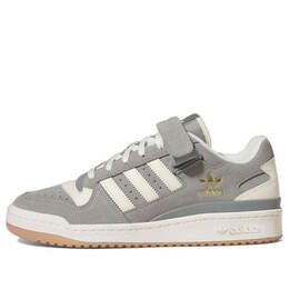 Кроссовки originals forum low shoes 'charcoal solid grey / cream white' Adidas, серый fz6253 | charcoal solid grey / cream white / gum