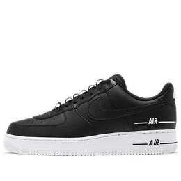 Кроссовки air force 1 '07 lv8 'double air pack - black' Nike, черный cj1379-001 | black/white