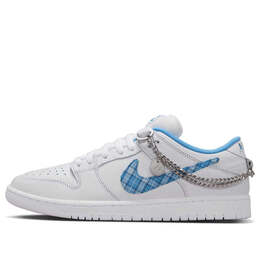 Кроссовки x nicole hause sb dunk low pro 'white university blue' Nike, белый fz8802-100 | white/university blue/white/midnight navy/pure platinum