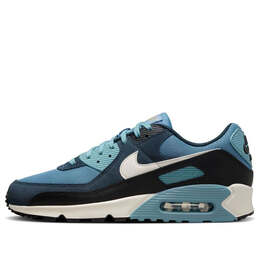 Кроссовки air max 90 premium 'armory navy' Nike, синий fz9895-400 | armory navy/aegean storm/denim turquoise/pale ivory