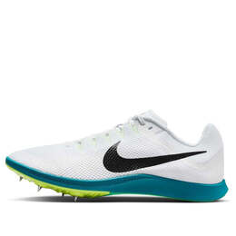 Кроссовки zoom rival distance 'white bright spruce vapor green black' Nike, белый fz9653-102 | white/bright spruce/vapor green/black