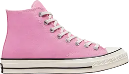 Кроссовки Converse Chuck 70 High Vintage Canvas - Amber Pink, розовый a03795c | pink