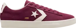 Кеды Converse CONS Pro Leather Vulc Pro Suede Low Cherry Vision, красный a02953c | red