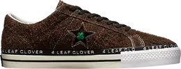 Кроссовки Converse Patta x One Star Pro Low 4 Leaf Clover, коричневый a03174c | brown