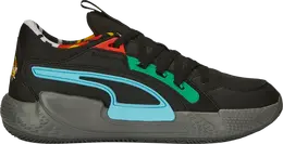 Кроссовки Puma Court Rider Chaos Block Party, черный 378265 01 | black
