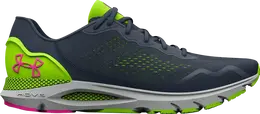 Кроссовки Under Armour HOVR Sonic 6 Downpour Grey Lime Surge, серый 3026121 400 | grey