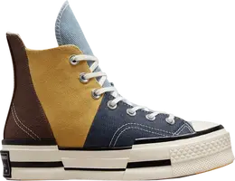 Кроссовки Converse Chuck 70 Plus High Material Mashup, коричневый a02871c | brown
