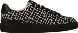 Кроссовки Balmain B-Court Low Black Monogram, черный xm1vi288tjcm edk | black