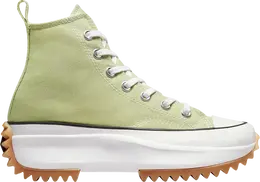 Кроссовки Converse Run Star Hike Platform High Seasonal Color - Olive Aura, зеленый a00552c | green