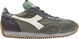 Diadora Кроссовки Equipe H Dirty Stone Wash Evo Green Myrtle, зеленый 201 174736 70147 | green