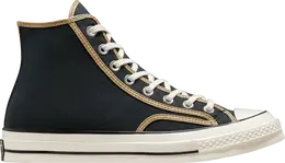 Кроссовки Converse Chuck 70 High Workwear - Black Khaki, черный a04329c | black