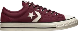 Кроссовки Converse Star Player 76 Retro Hike Low Deep Bordeaux, красный a04250c | red