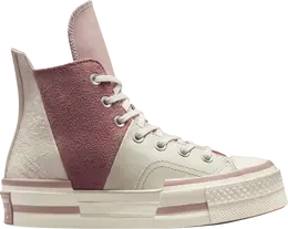 Кроссовки Converse Chuck 70 Plus High Asymmetric - Stone Mauve, розовый a01346c | pink