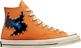 Кроссовки Converse Come Tees x Chuck 70 High Star Light Path, оранжевый a01762c | orange