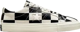 Кроссовки Converse One Star Low Warped Board - White Black, черный 172352c | black