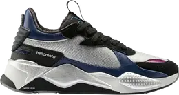 Кроссовки Puma Motorola x RS-X Tech hellomoto, серебряный 370272 01 | silver