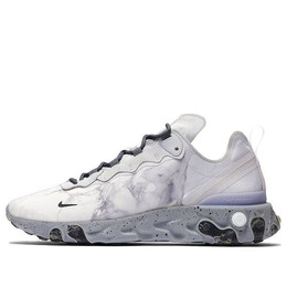 Кроссовки kendrick lamar x react element 55 'pure platinum' Nike, мультиколор cj3312-001 | pure platinum/clear-wolf grey-black