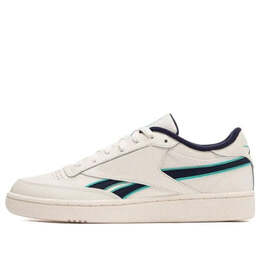 Кроссовки club c revenge 'chalk vector navy' Reebok, мультиколор 100033712 | chalk/vector navy/cyber mint