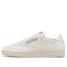 Кроссовки club c 85 vintage 'chalk glen green' Reebok, мультиколор 100000317 | chalk/paperwhite/glen green