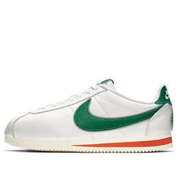 Кроссовки stranger things x cortez 'hawkins high' Nike, белый cj6106-100 | white/pine green-cosmic clay-sail