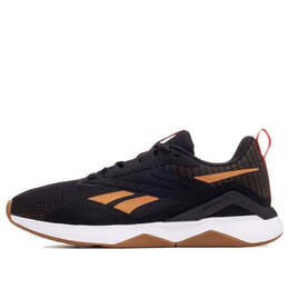 Кроссовки nanoflex tr 2 'core black court brown' Reebok, черный 100033769 | :core black/court brown f23-r/reebok lee 3