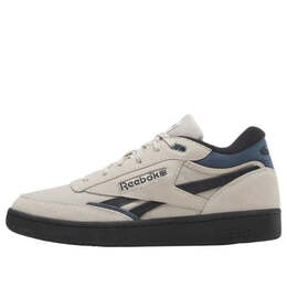 Кроссовки club c mid ii revenge vintage 'cream blue' Reebok, бежевый 100034039 | cream/blue/black