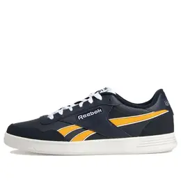 Кроссовки court advance 'navy collegiate gold' Reebok, синий 100034031 | vector navy/footwear white/collegiate gold