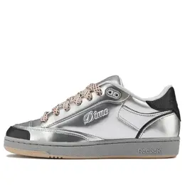 Кроссовки club c bulc x dime 'metallic silver' Reebok, серебряный 100069825 | silver metallic/modern beige/silver metallic