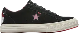 Кроссовки Converse Hello Kitty x One Star Suede Low Black, черный 162938c | black