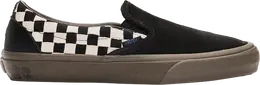 Кеды Vans Taka Hayashi x Slip-On LX Checkerboard, черный vn0a3zcnurb | black