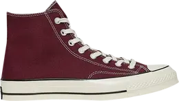 Кроссовки Converse Chuck 70 High Dark Burgundy, красный 162051c | red