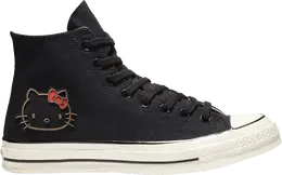 Кроссовки Converse Hello Kitty x Chuck 70 Hi Top Black, черный 163902c | black
