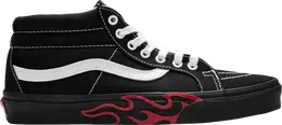 Кеды Vans Sk8-Mid Flame Cut Out, черный vn0a3mv8uqz | black