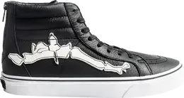 Кеды Vans Blends x Peanuts x Sk8-Hi Reissue Zip Snoopy Bones, черный vn000zsjp0q | black