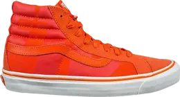 Кеды Vans Undefeated x OG Sk8-Hi LX Safety Orange, оранжевый vn0a36c7pq8 | orange