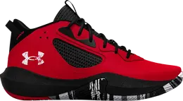 Кроссовки Under Armour Lockdown 6 Red Black, черный 3025616 600 | black