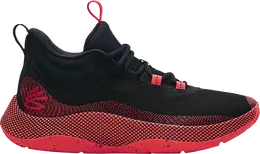 Кроссовки Under Armour Curry HOVR Splash Black Red, черный 3024719 004 | black