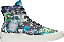 Кроссовки Converse Skid Grip High Beat the World, разноцветный 170681c | multi-color