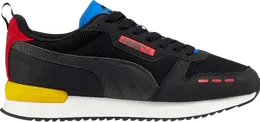 Кроссовки Puma R78 Black High Risk Red, черный 373117 38 | black