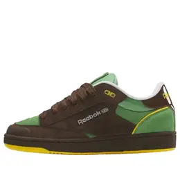 Кроссовки club c bulc 'brown green' Reebok, коричневый 100074178 | brown/green