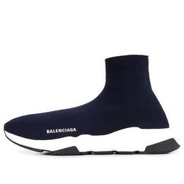 Кроссовки speed 1.0 sneakers 'navy white' Balenciaga, синий 587286w17024005 | navy/white/black