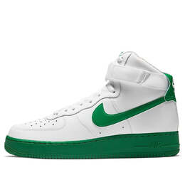 Кроссовки air force 1 high '07 'lucky green' Nike, белый ck7794-100 | white/green