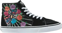 Кроссовки Vans Sk8-Hi Dia De Los Muertos - Floral, черный vn0a7q5nbmw | black