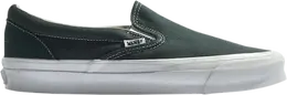 Кеды Vans Adsum x OG Classic Slip-On LX Scarab True White, зеленый vn0a32qn72c | green