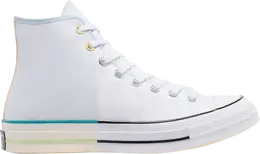 Кроссовки Converse Chuck 70 High White Pack - Chambray Blue, синий 171179c | blue