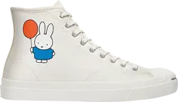 Кроссовки Converse POP Trading Company x Jack Purcell Pro High Miffy - Egret, кремовый 171851c | cream