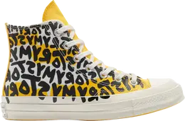 Кроссовки Converse Chuck 70 High My Story, желтый 170282c | yellow