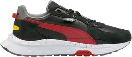 Кроссовки Puma Scuderia Ferrari x Wild Rider Black Rosso Corsa, черный 306937 01 | black