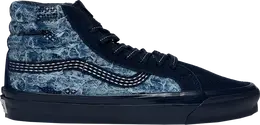 Кеды Vans FDMTL x OG Sk8-Hi LX Distressed Indigo, синий vn0a4bvb5wp | blue